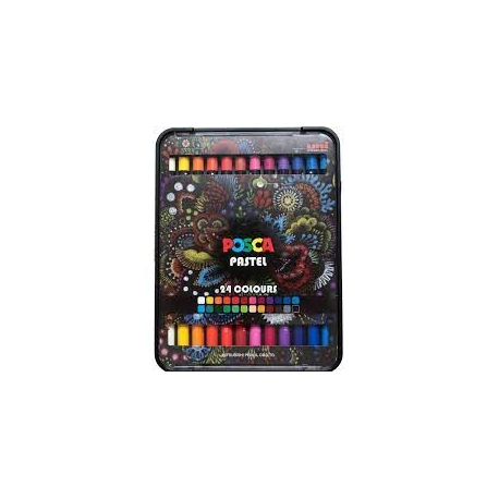ASTUCCIO POSCA PASTEL 24 COLORI