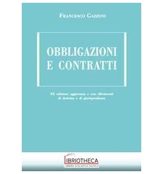 OBBLIGAZIONI E CONTRATTI - XX EDIZIONE