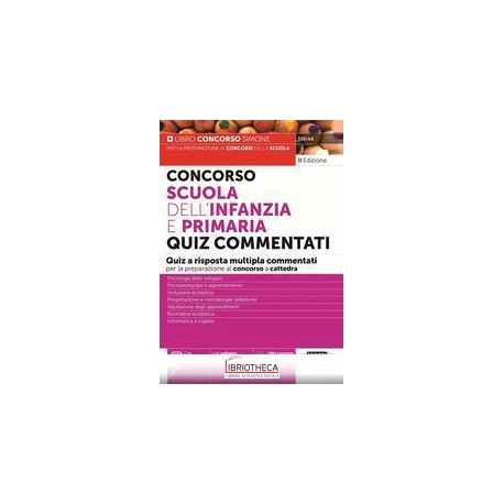 CONCORSO SCUOLA DELL'INFANZIA E PRIMARIA QUIZ COMMEN