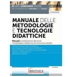 MANUALE DELLE METODOLOGIE E TECNOLOGIE DIDATTICHE -