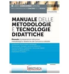 MANUALE DELLE METODOLOGIE E TECNOLOGIE DIDATTICHE -