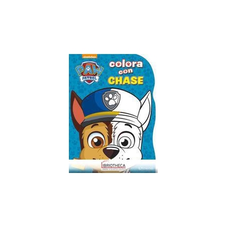 COLORA CON CHASE. PAW PATROL