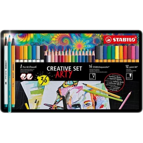 Creative Set STABILO ARTY STABILO 36 PZ