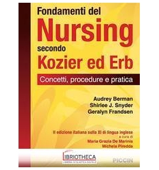 Fondamenti del nursing secondo Kozier ed