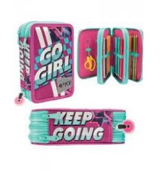 GOPOP ASTUCCIO 3ZIP GO GIRL