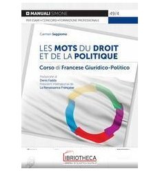 LES MOTS DU DROIT ET DE LA POLTIQUE