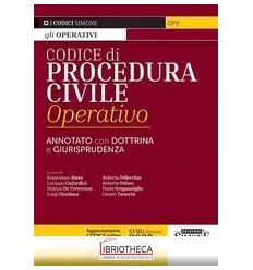 CODICE DI PROCEDURA CIVILE OPER