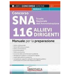 CONCORSO SNA 116 ALLIEVI DIRIGENTI