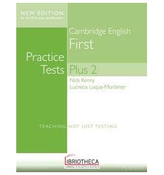 CAMBRIDGE PRACTICE TESTS PLUS FIRST