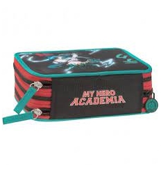 Astuccio 3 zip my hero academia