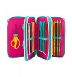 GOPOP ASTUCCIO 3ZIP FLAMINGO