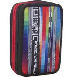 Astuccio 3 zip comix flash multicolor