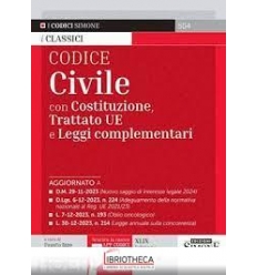 CODICE CIVILE CON COSTITUZ TRATT LEG COM