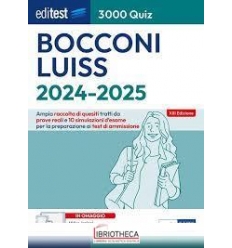 BOCCONI LUISS 2024-2025 3000 QUIZ 13ED