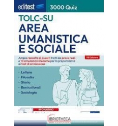 AREA UMANISTICA E SOCIALE TEORIA & TEST