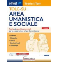 EDITEST. AREA UMANISTICA E SOCIALE. TEORIA & TEST. N