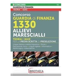 CONCORSO GUARDIA DI FINANZA 1330 ALLIEVI MARESCIALLI