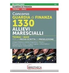 CONCORSO GUARDIA DI FINANZA 1330 ALLIEVI MARESCIALLI