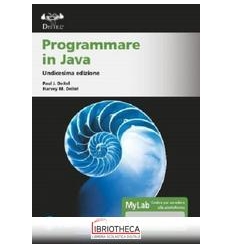 PROGRAMMARE IN JAVA 11/ED. ED.MISTA