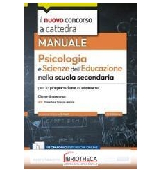 CONCORSO A CATTEDRA PSICOLOGIA