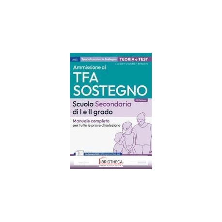 AMMISSIONE TFA SOSTEGNO SCUOLA SECONDARI