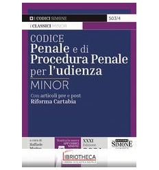 CODICE PENALE E PROCEDURA PENALE PER UDI