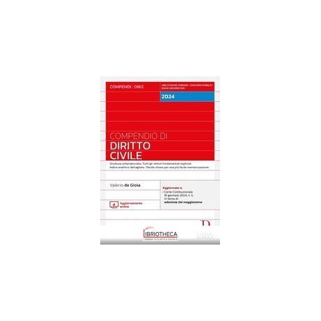 COMPENDIO DI DIRITTO CIVILE 2024