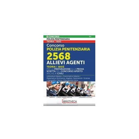 CONCORSO POLIZIA PENITENZIARIA 2568 ALLIEVI AGENTI T