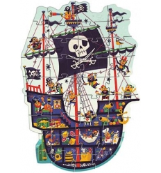 PUZZLE GIGANTE gioco LA NAVE DEI PIRATI