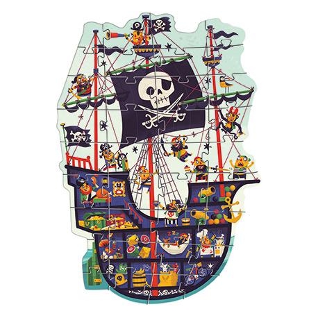 PUZZLE GIGANTE gioco LA NAVE DEI PIRATI