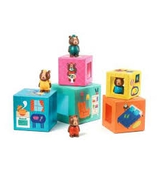 TOPANIHOUSE gioco CUBI IN CARTONE