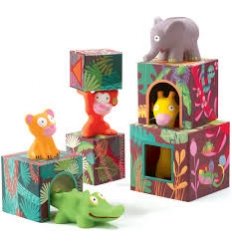 CUBI IMPILABILI MAXI ''TOPANIJUNGLE''