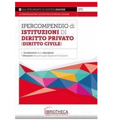 IPERCOMPENDIO DI ISTITUZIONI DI DIRITTO PRIVATO (DIR