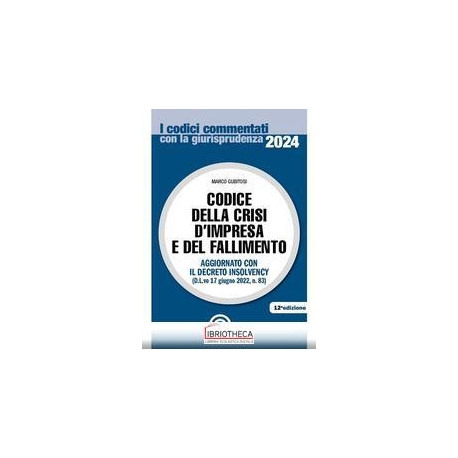CODICI DELLA CRISI D' IMPRESA E DEL FALL