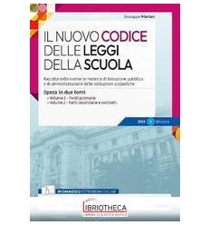 Il nuovo codice delle leggi della scuola