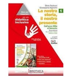 NOSTRA STORIA IL NOSTRO PRESENTE 1 ED. MISTA