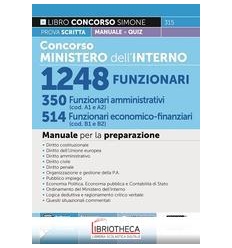 CONCORSO MINISTERO DELL'INTERNO 1248 FUNZIONARI - 35