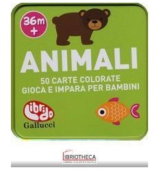 ANIMALI. 50 CARTE GIOCA E IMPARA
