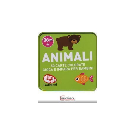 ANIMALI. 50 CARTE GIOCA E IMPARA