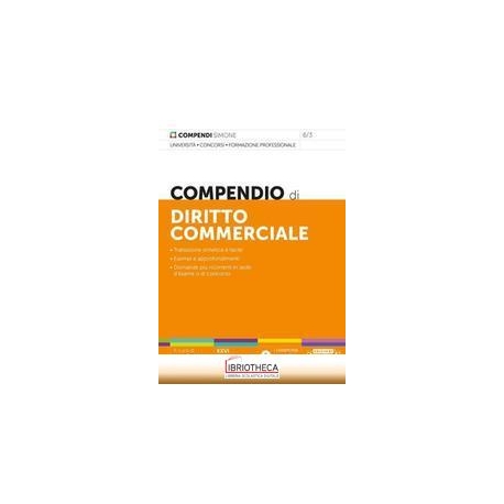 COMPENDIO DI DIRITTO COMMERCIALE