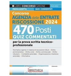 CONCORSO AGENZIA DELLE ENTRATE RISCOSSIONE 2024 470