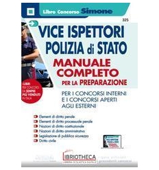 325 VICE ISPETTORI POLIZIA DI STATO-MANU