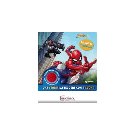 SPIDERMAN PREMI E ASCOLTA UNA STORIA DA LEGGERE CON