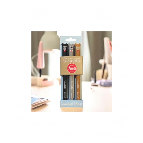 SET 3 PENNE CANCELLOTTE TRUDI