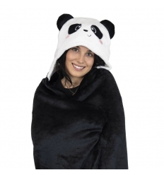 COPERTA CON CAPPUCCIO - PANDA