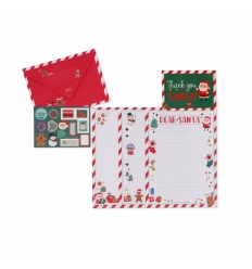 KIT PER LETTERA A BABBO NATALE LEGAMI