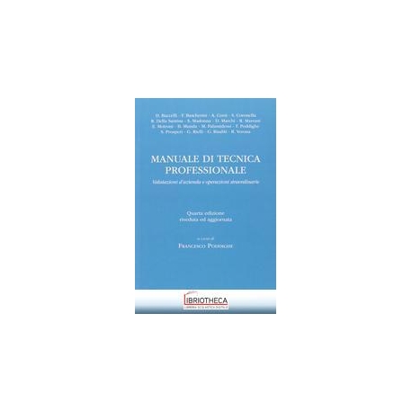 MANUALE TECNICA PROFESSIONALE 4ED.