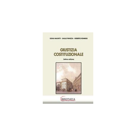 GIUSTIZIA COSTITUZIONALE