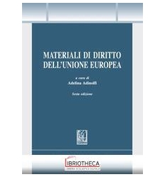 MATERIALI DI DIRITTO DELL'UNIONE EUROPEA