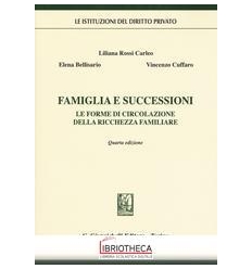FAMIGLIA E SUCCESSIONI - LE FORME DI CIRCOLAZIONE DE